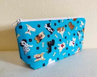 Dog Squad Pencil Case Puppy Dog Design Kids School Case pens makeup