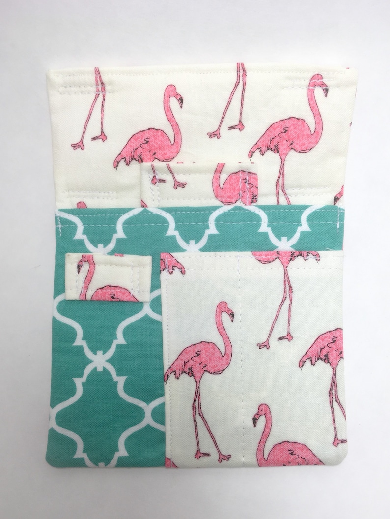 Flamingo Tool Belt Pouch Scrub Pocket Organizer Vet Tech Vet Doctor Nurse