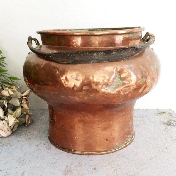 Large Copper Pot Etsy