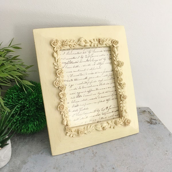 Heavy Glass Picture Frame Etsy