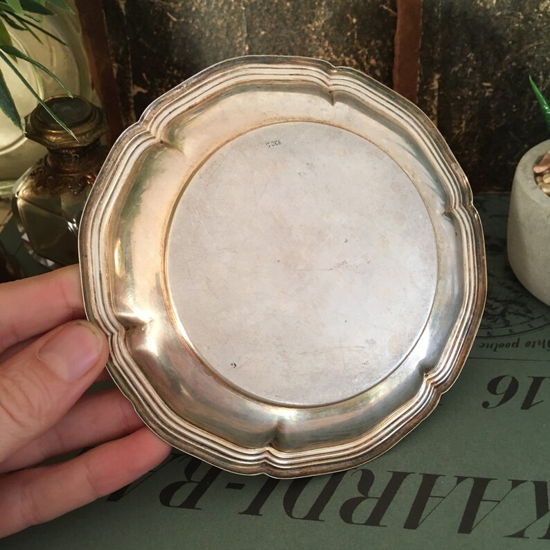 Sterling Silver Bread & Butter Plate Hallmarked Finnish Etsy