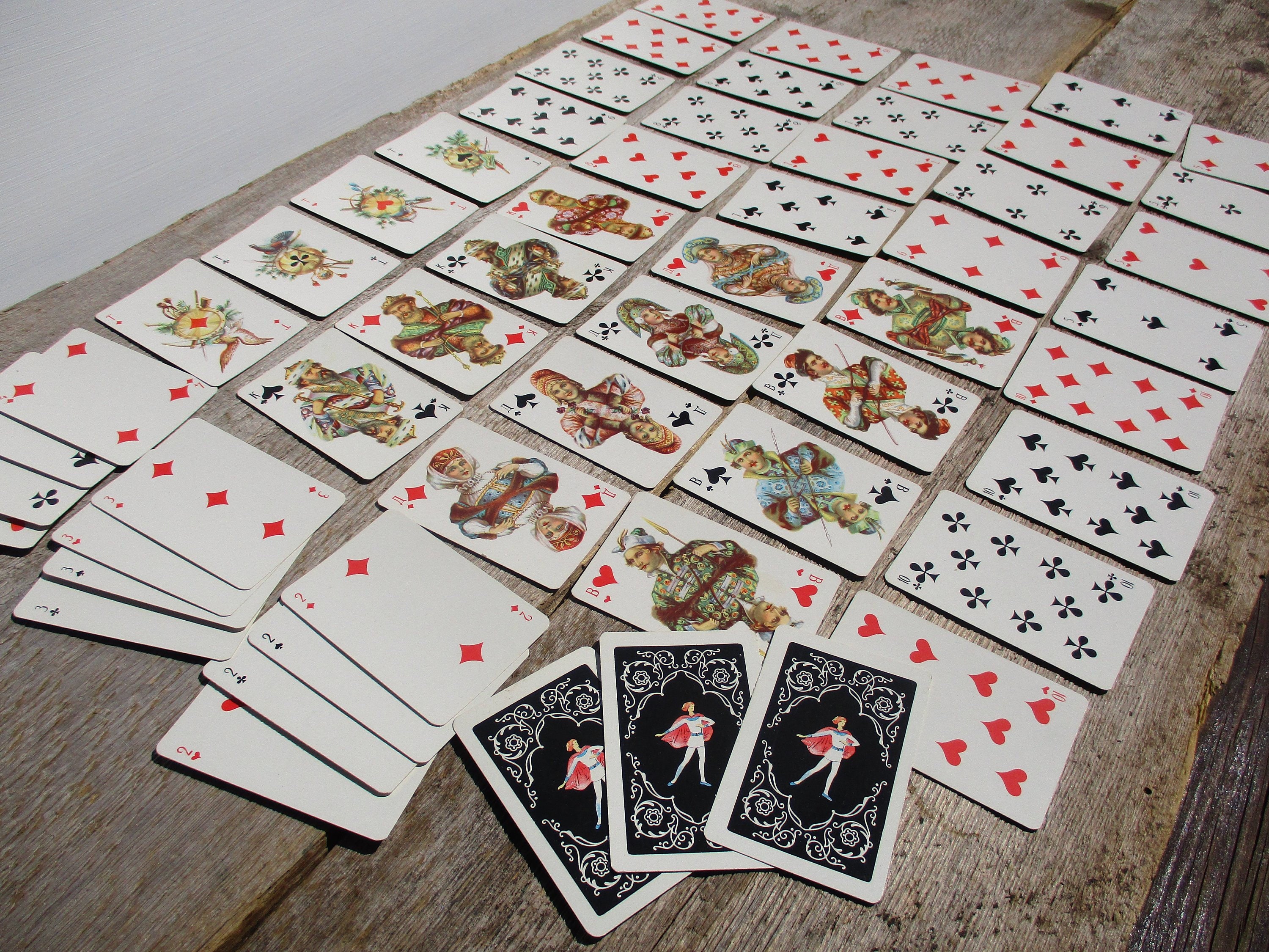 Mini Playing Cards Full Deck Men's Gift Gambler Gift Etsy