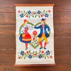 Vintage Swedish Fabric - Etsy