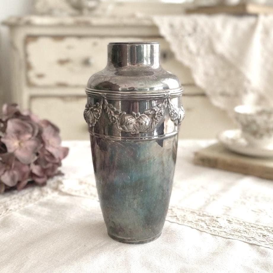 Silver plated vase - Etsy 日本