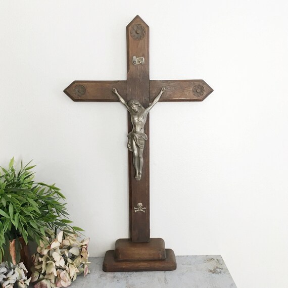 Standing Cross - Crucifixion Virgin Of Kazan Christ St. Nicholas W/Crystal Incense Standing Cross - Crucifixion Virgin Of Kazan Christ St. Nicholas W/Crystal Incense