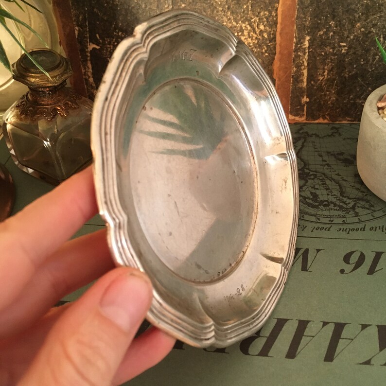 Sterling Silver Bread & Butter Plate Hallmarked Finnish Etsy