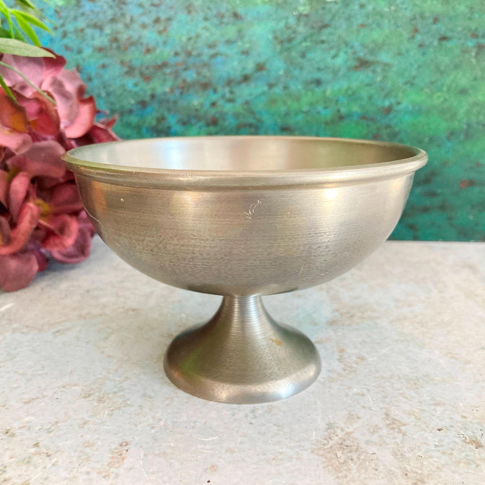 Footed pewter compote - Etsy 日本