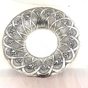 ALVIN Sterling Silver 925 Repousse Art Nouveau BOWL-  Pattern 2669 - Estate Antique