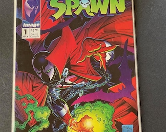 SPAWN #1 First Edition COMIC BOOK - May 1 - 1992 Image Comics SPAWN #1 First Edition COMIC BOOK - May 1 - 1992 Image Comics