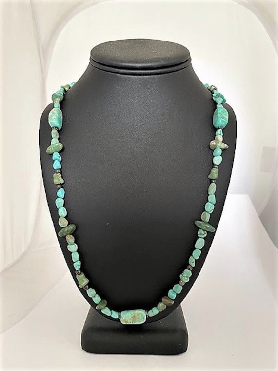 BARSE TURQUOISE 925 Necklace - Turquoise and 925 S