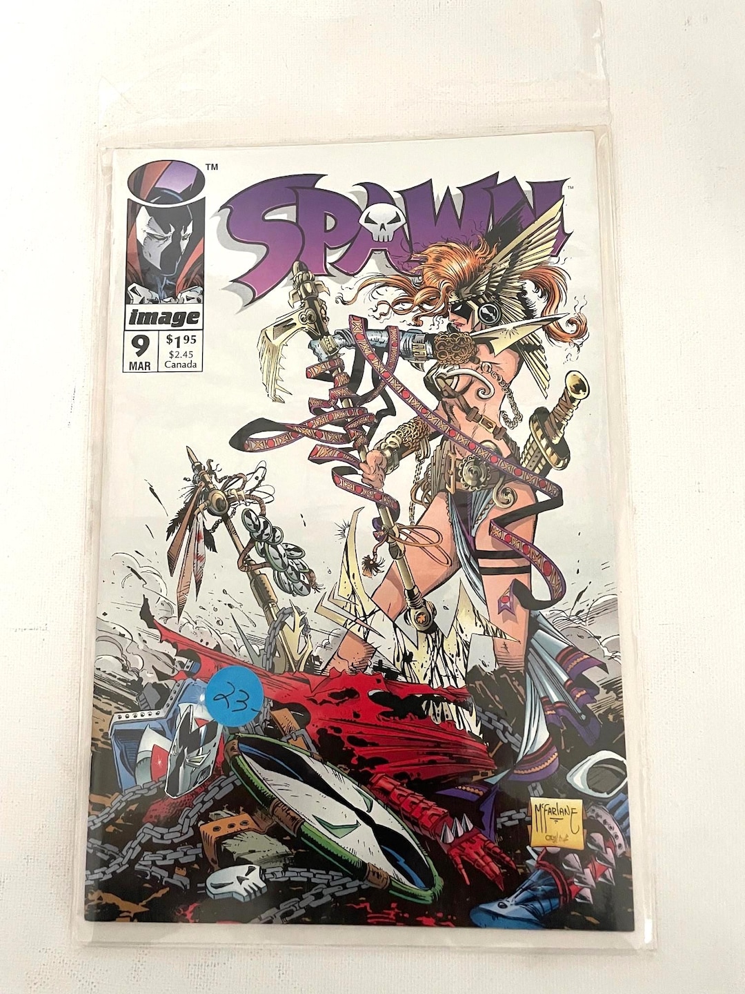 SPAWN 9 COMIC BOOK - March 9 1992 - Image Comics - Todd Mcfarlane - New ...