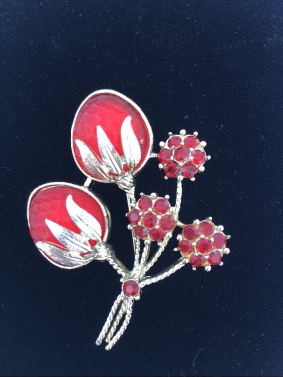 SARAH COVENTRY Pin or Brooch - Strawberry Festival