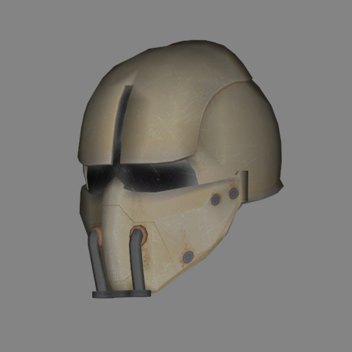Fallout 4 Synth Heavy Helmet Pepakura File Etsy