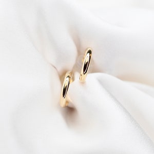 14K Gold Hoop Earrings