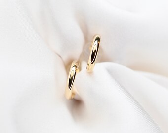 14K Gold Hoop Earrings