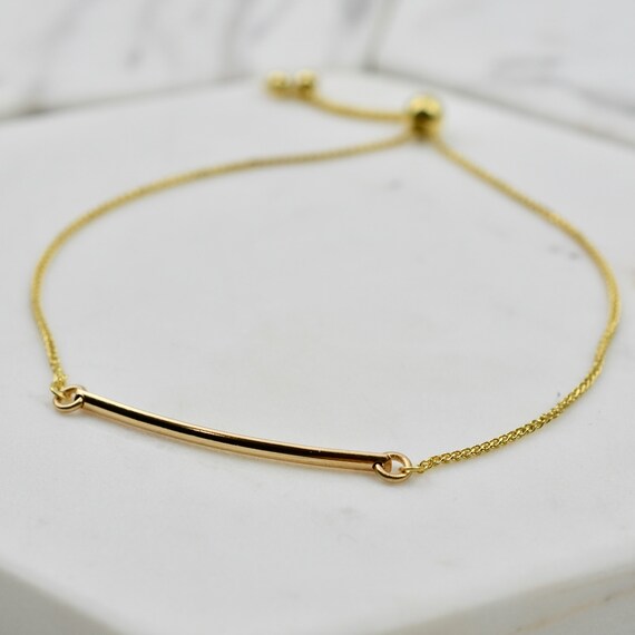 Adjustable bar best sale bracelet