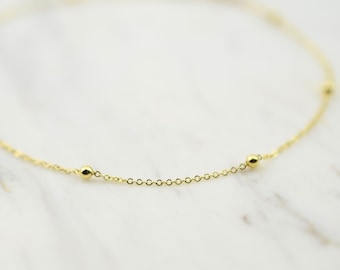 14K Gold Anklet