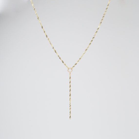 Y hotsell line necklace