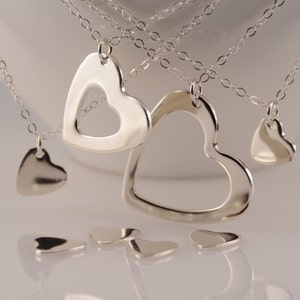 Generations necklace. Grandma, mother, granddaughters necklace.