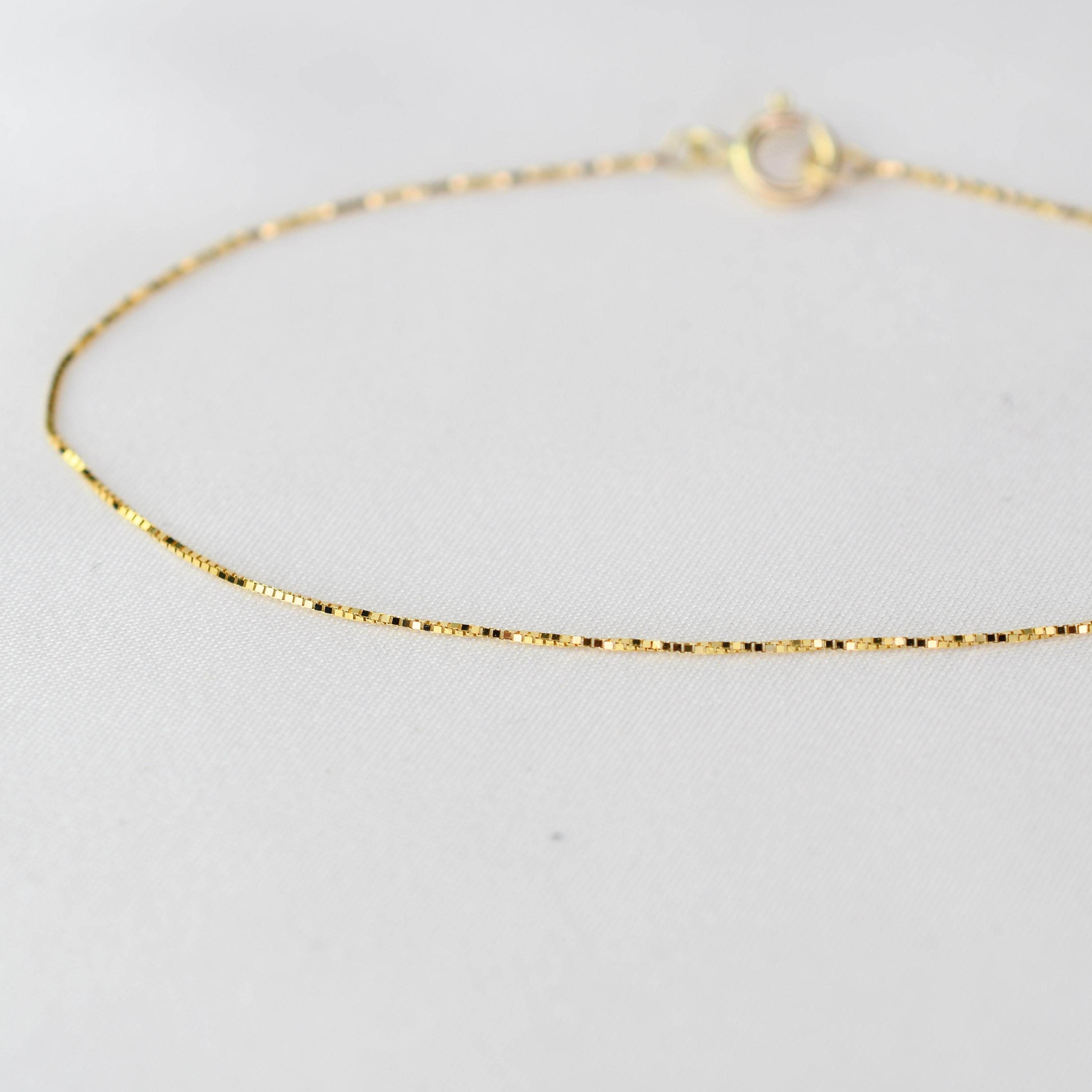 Dainty Pearls, Christening/Baptism Baby/Children's Beaded Bracelet for  Girls (INCLUDES Engraved Charm) - 14K Gold