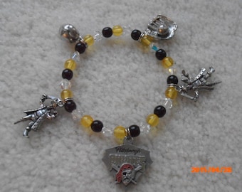 PITTSBURGH PIRATES Basesball Charm Bracelet