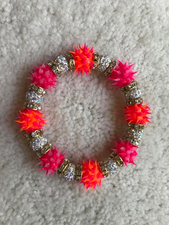 Rubber spike deals bracelet