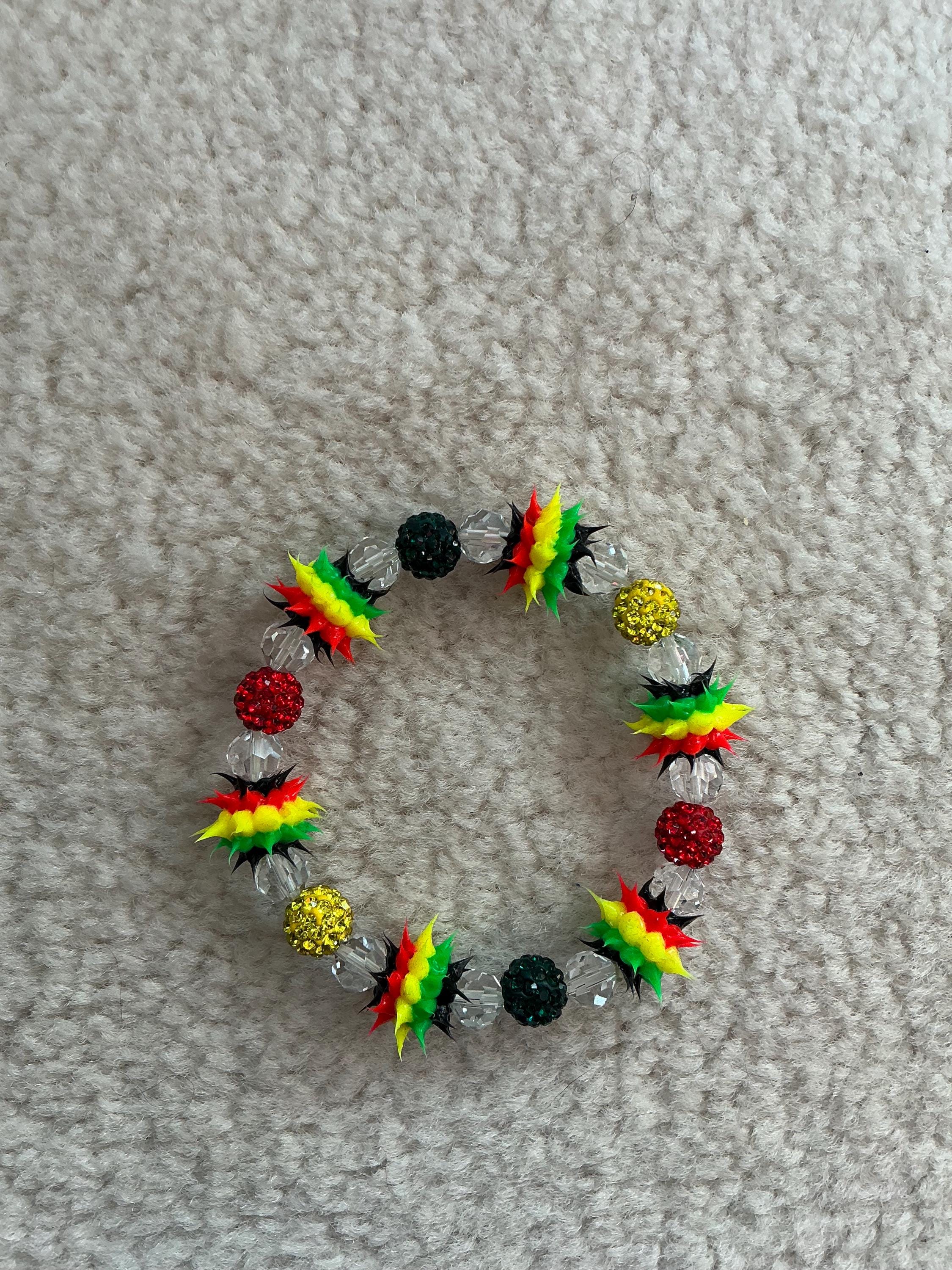 Rubber Spike Bracelet