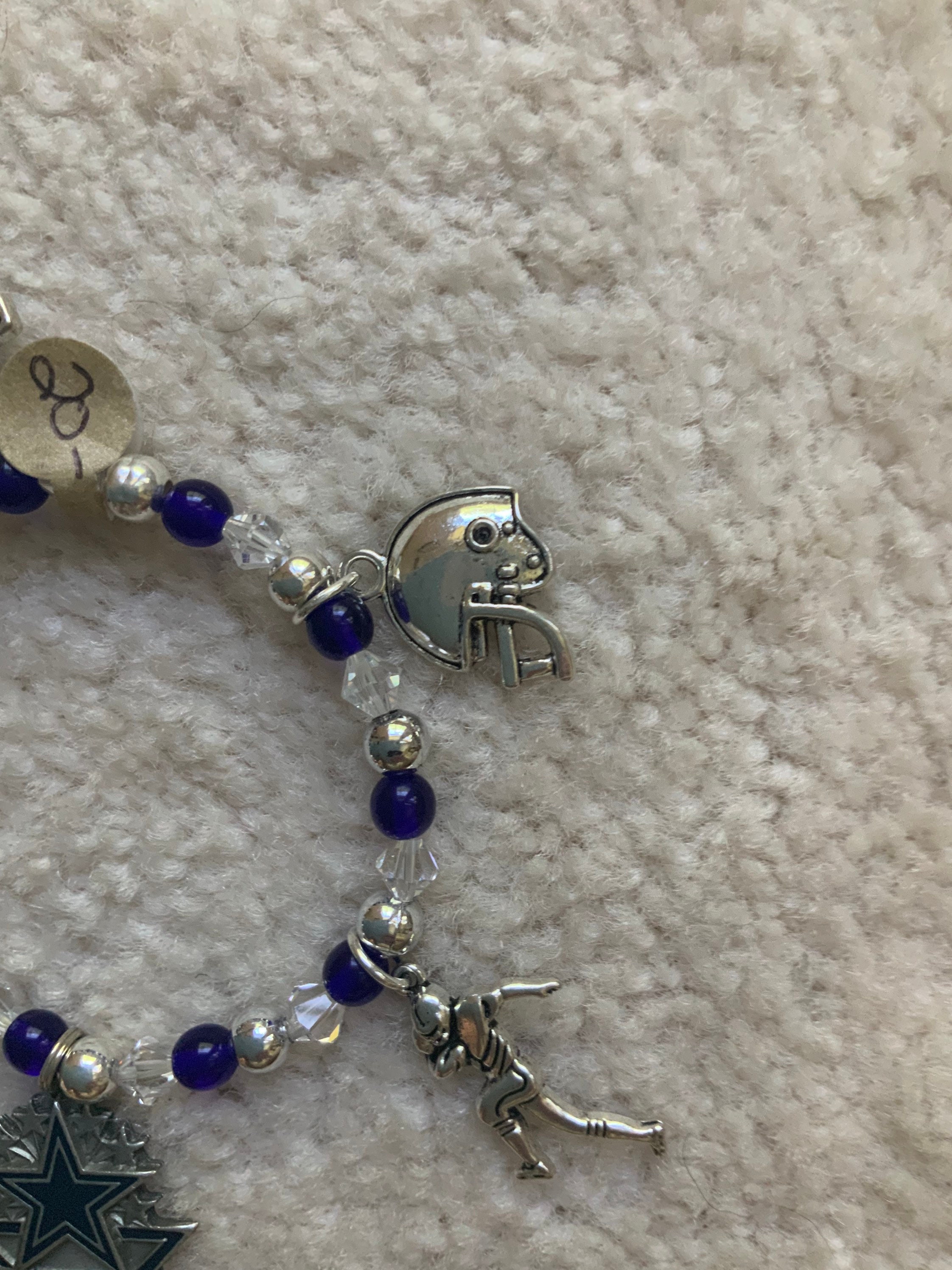 Dallas cowboys on sale charm bracelet