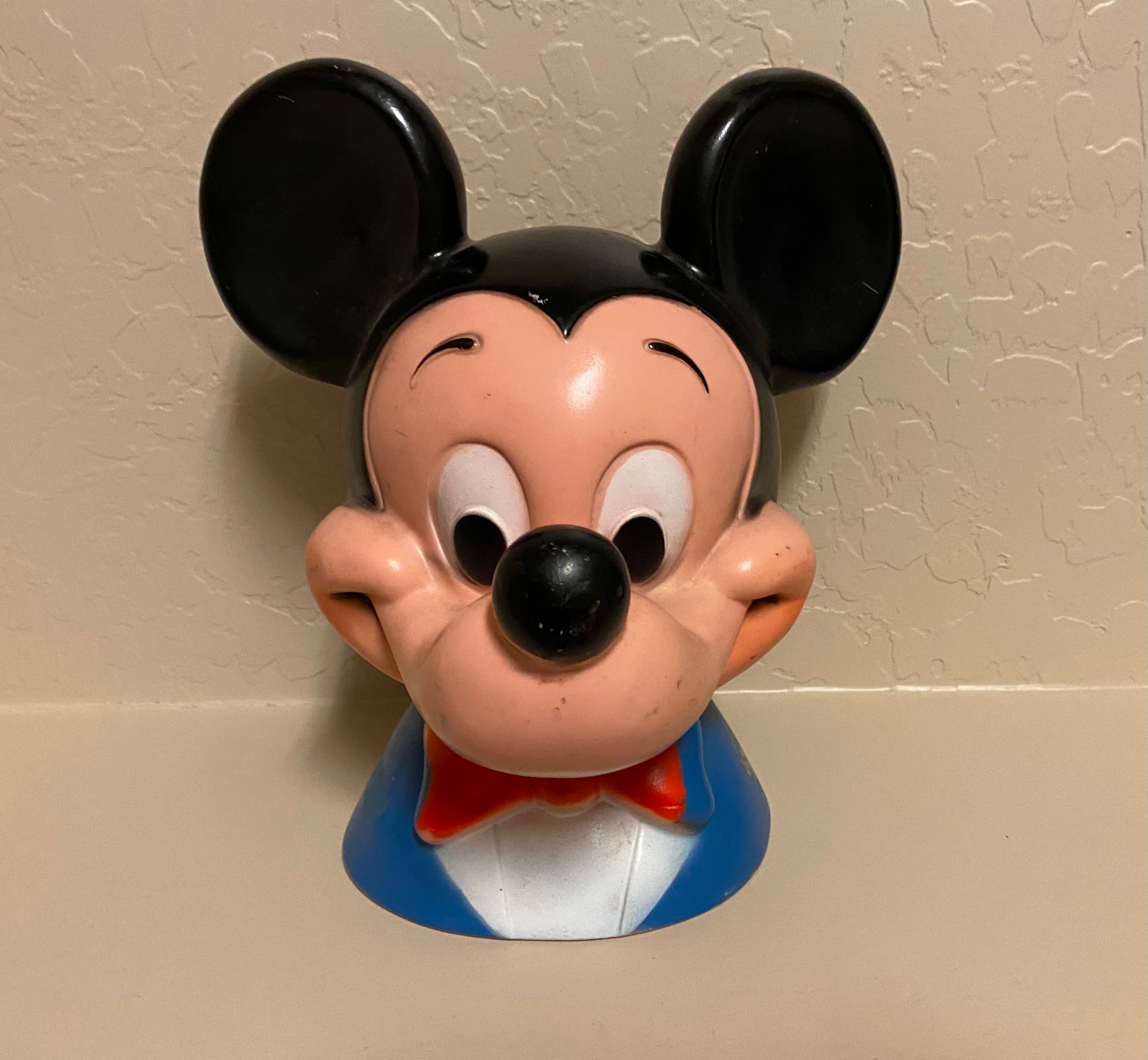 Vintage Mickey Mouse Piggy Bank Etsy