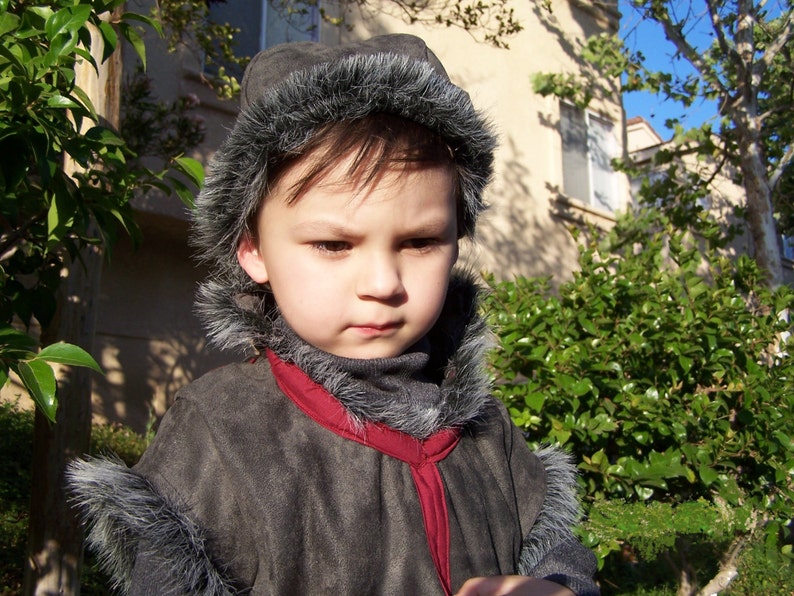 Kristoff themed boy's costume from Disney's Frozen Etsy