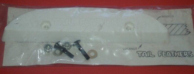CENTUY Skateboad Tail Bone Style Skid Plate, WHITE ... - EBay