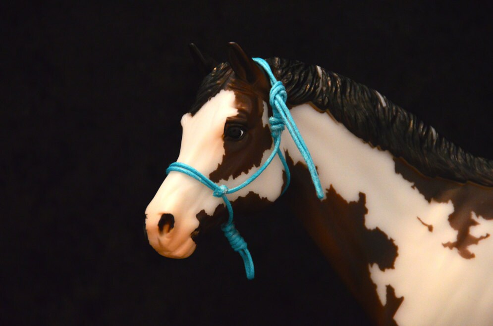 Traditional Scale Breyer Model Horse Rope Halters Made To Etsy