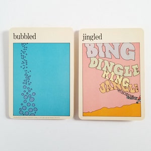 Bubbled and Jingled - Vintage MoMA Art Cards - Festive Wall Decor - Museum of Modern Art - Mid Century Modern Art Decor