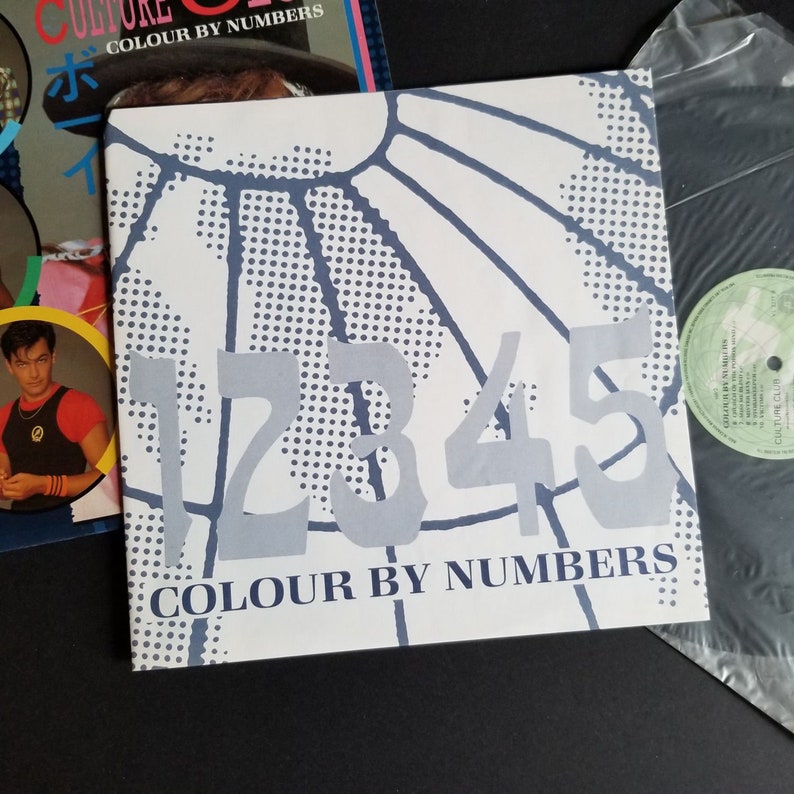 Culture Club Colour by Numbers - Vintage 1983 Vinyl LP Record Album ...