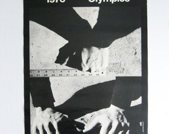 Affiche Rétro Originale Des Jeux Olympiques D'été De Moscou De 1980 Dessin De Sport De Polo Deau
