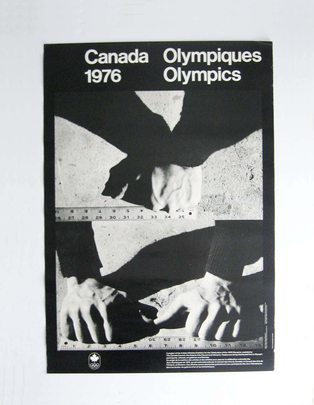 1976 Montreal Olympics Poster - Vintage 24x35