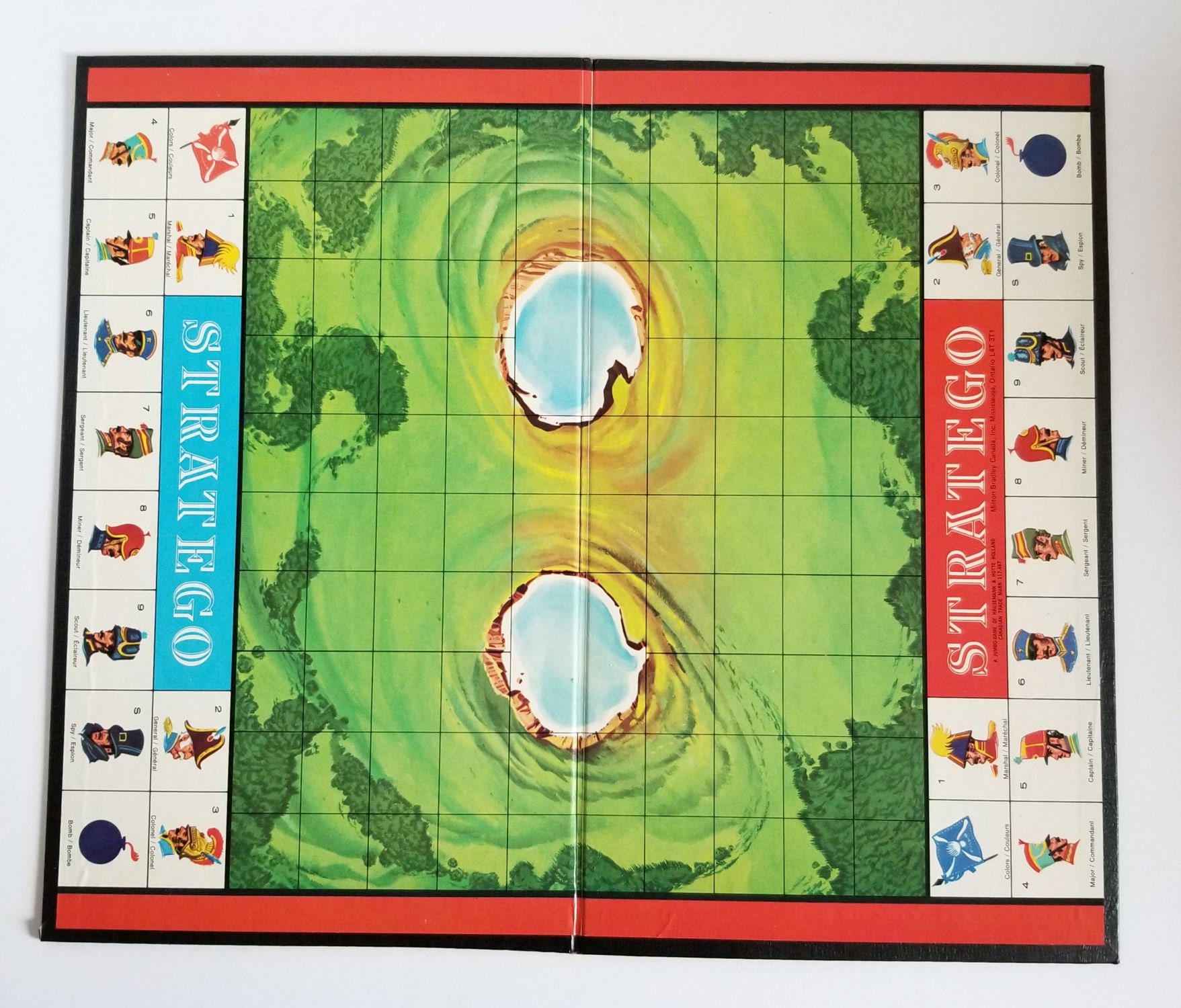 samling klodset Diligence Stratego Board Game Vintage Milton Bradley Military Strategy - Etsy