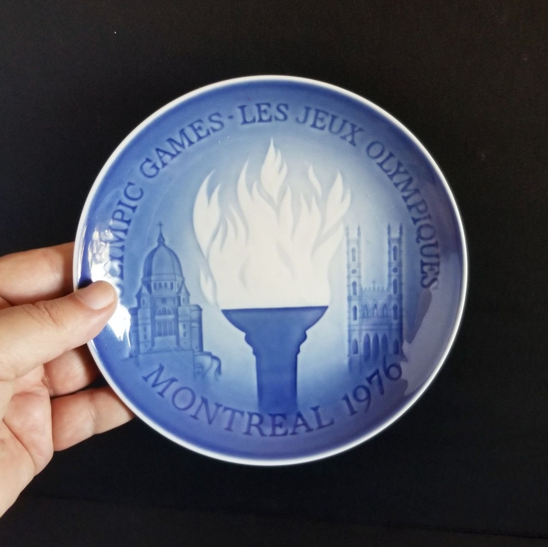 Montreal 1976 Olympic Games Commemorative Plate Vintage Bing & Etsy