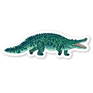 Crocodile Vinyl Sticker