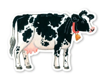 Dairy Cow Sticker