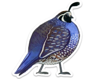 Quail Sticker