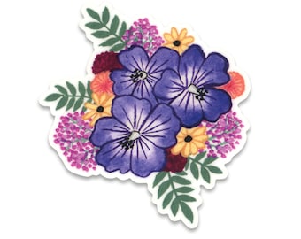 Geranium Sticker