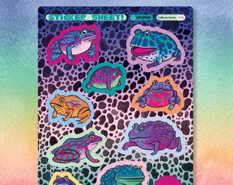 Froggy Fever Sticker Sheet