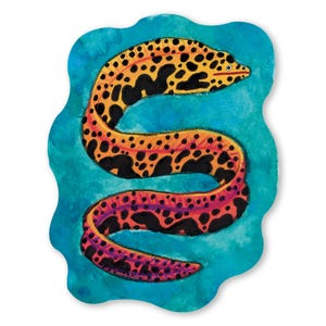 Moray Eel Sticker