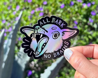 Holographic All Bark Sticker