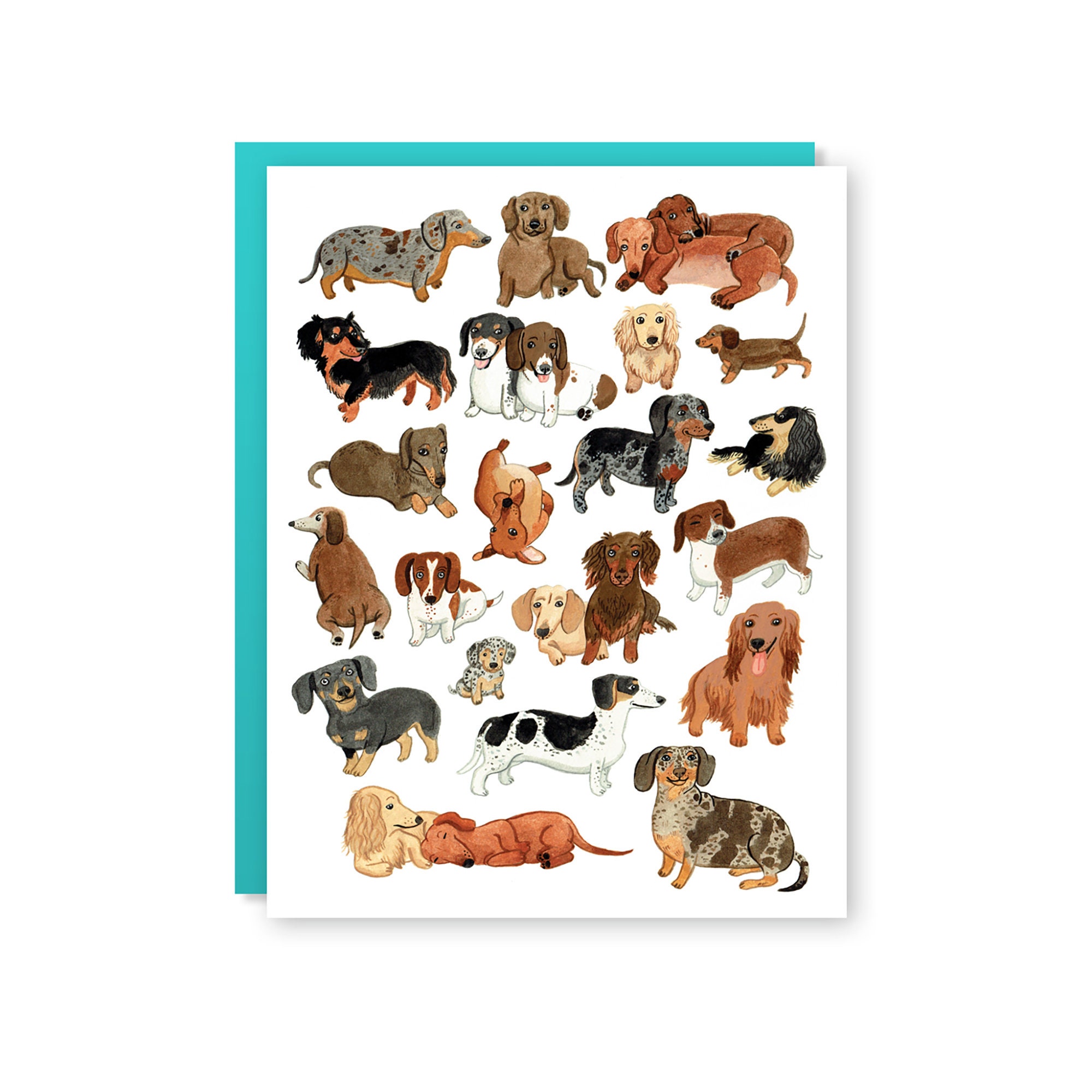 Dachshund Card
