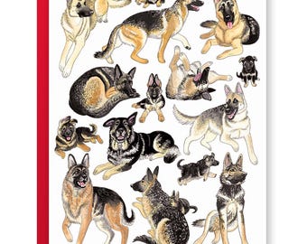 German Shepherds Card
