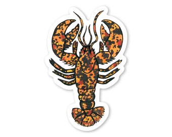 Calico Lobster Sticker