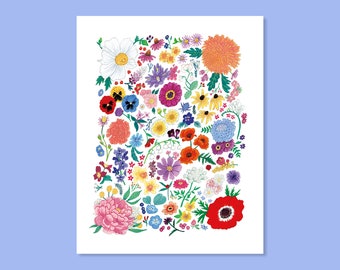 Flower Fields Print