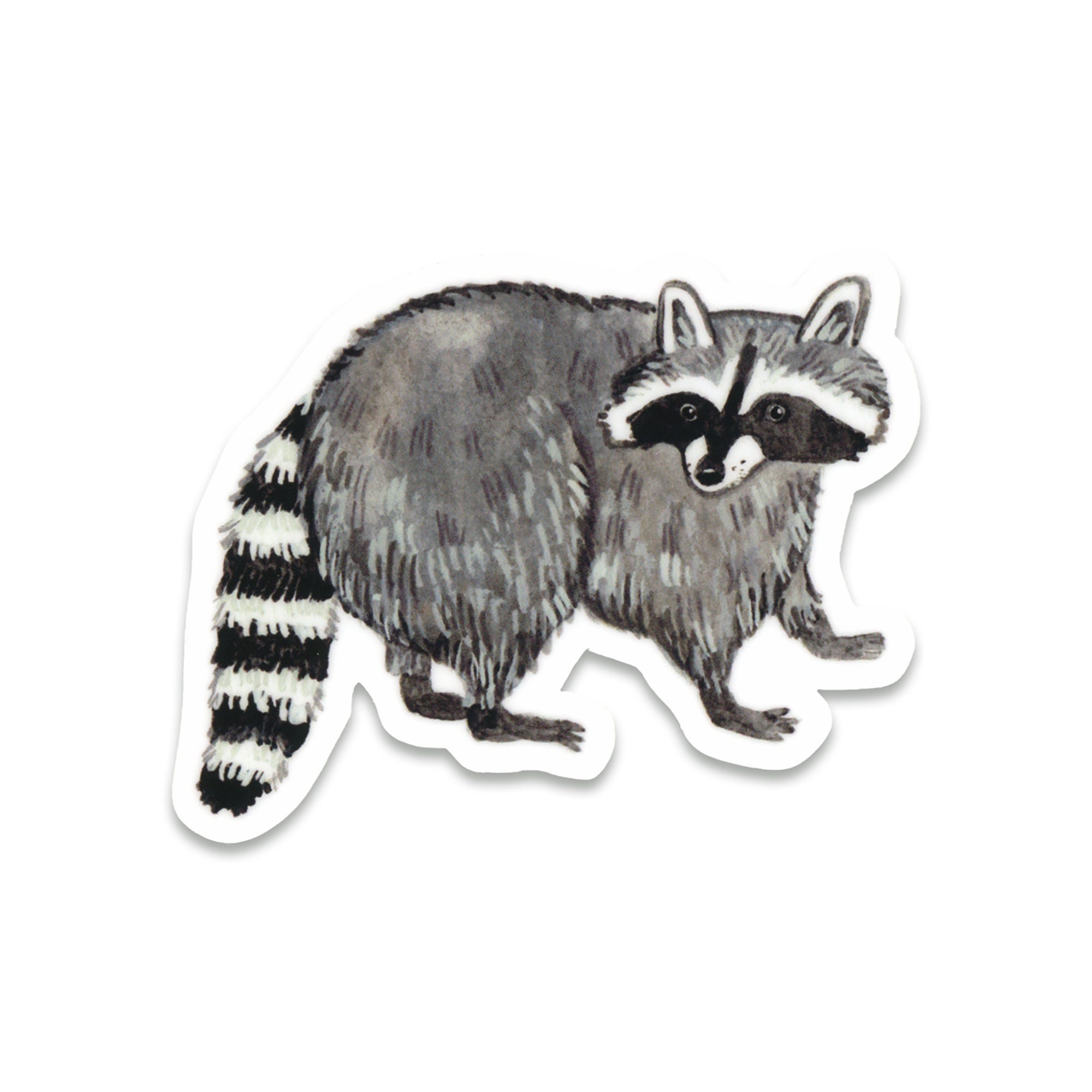 Paper, Party & Kids Raccoon Sticker Scrapbooking Papercraft etna.com.pe